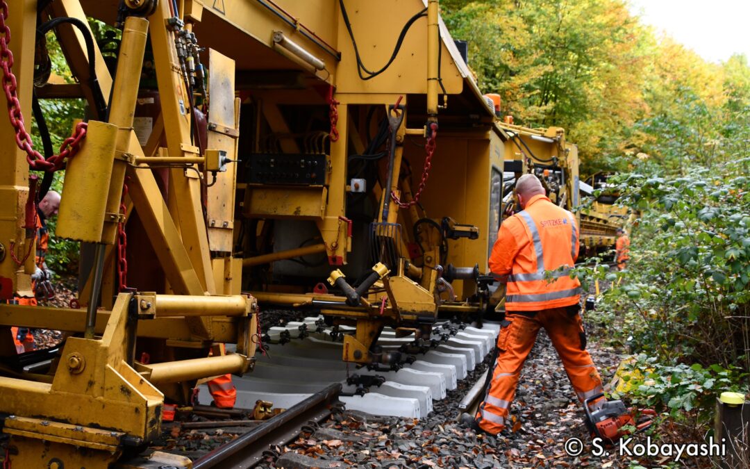 VHT investiert in die Schiene: Gleisbaumaßnahmen auf der Taunusbahn erfolgreich abgeschlossen